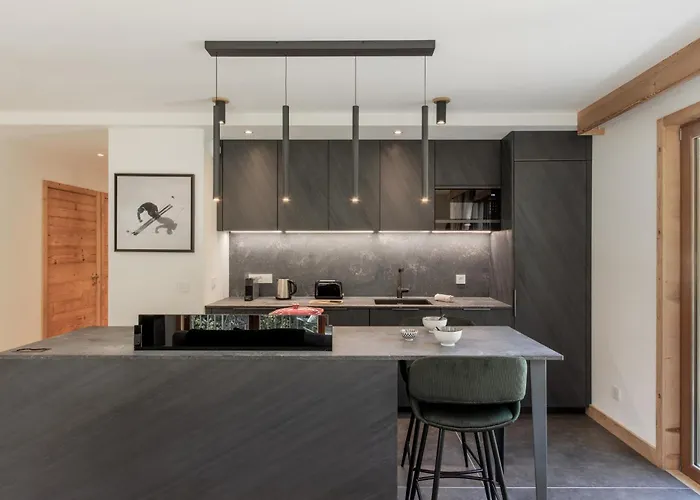 Appartement Blanc Mont Blanc