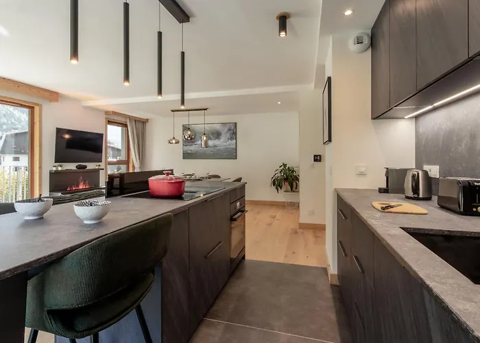 Appartement Blanc Mont Blanc Chamonix